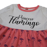 BABY GIRL PRINCESSS FLAMINGO'S FROCK